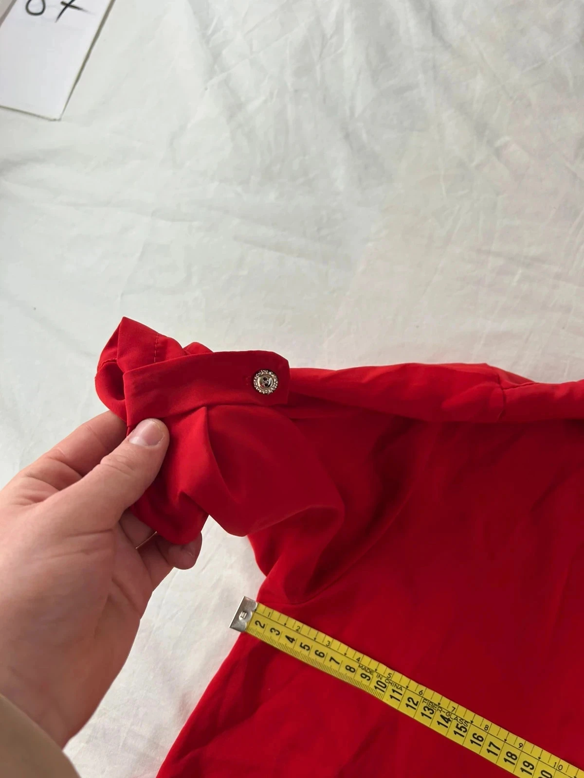 Vestido largo rojo vintage – photo 9